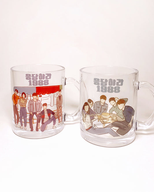 REPLY 1988 GLASS MUG - TAEK'S ROOM