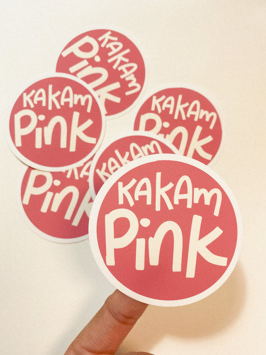 KAKAMPINK STICKERS (SET OF 3)