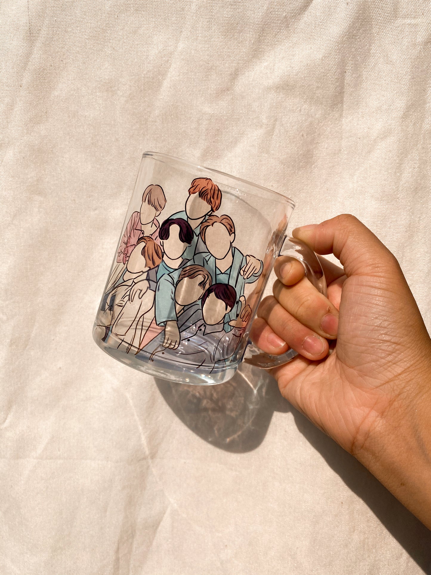 BTS 2.0 GLASS MUG