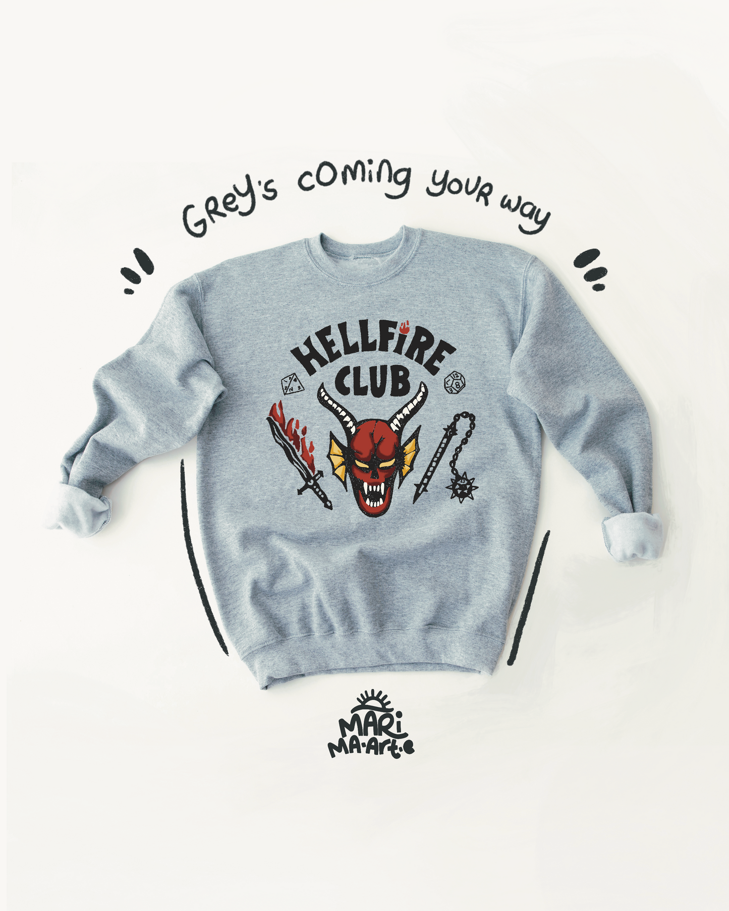 HELLFIRE CLUB PULLOVER