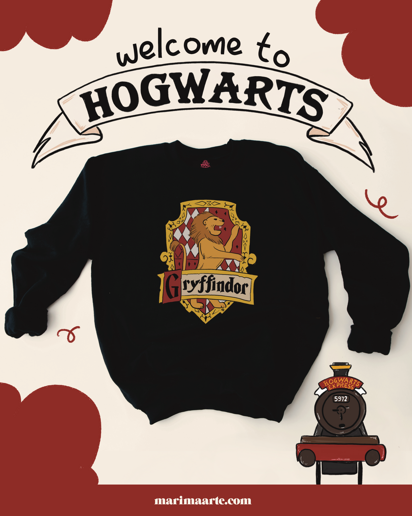 HARRY POTTER HOUSE PULLOVER (GRYFFINDOR)