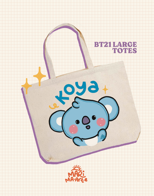 BT21 LARGE TOTE BAG