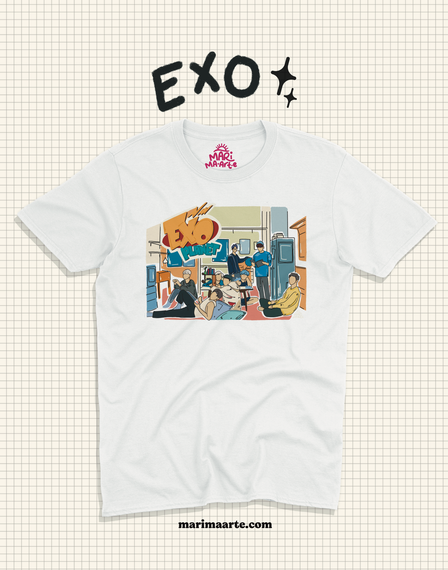 EXO FULL GRAPHICS SHIRT