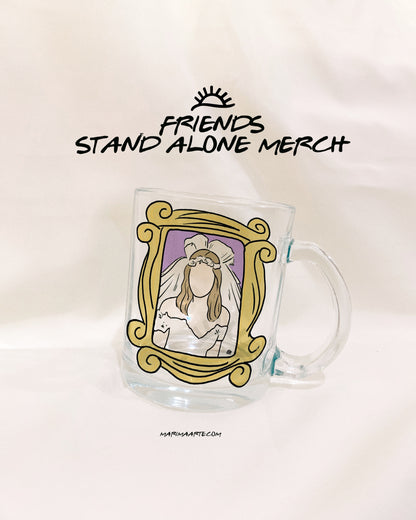 FRIENDS STAND ALONE GLASS MUG