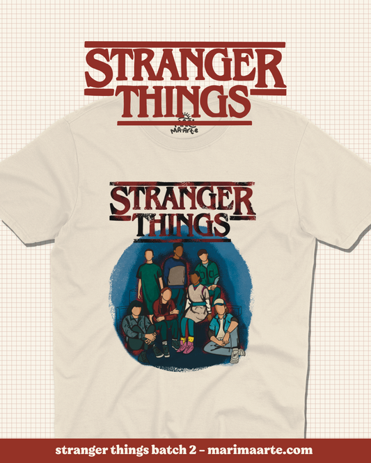 STRANGER THINGS 4 GROUP SHIRT