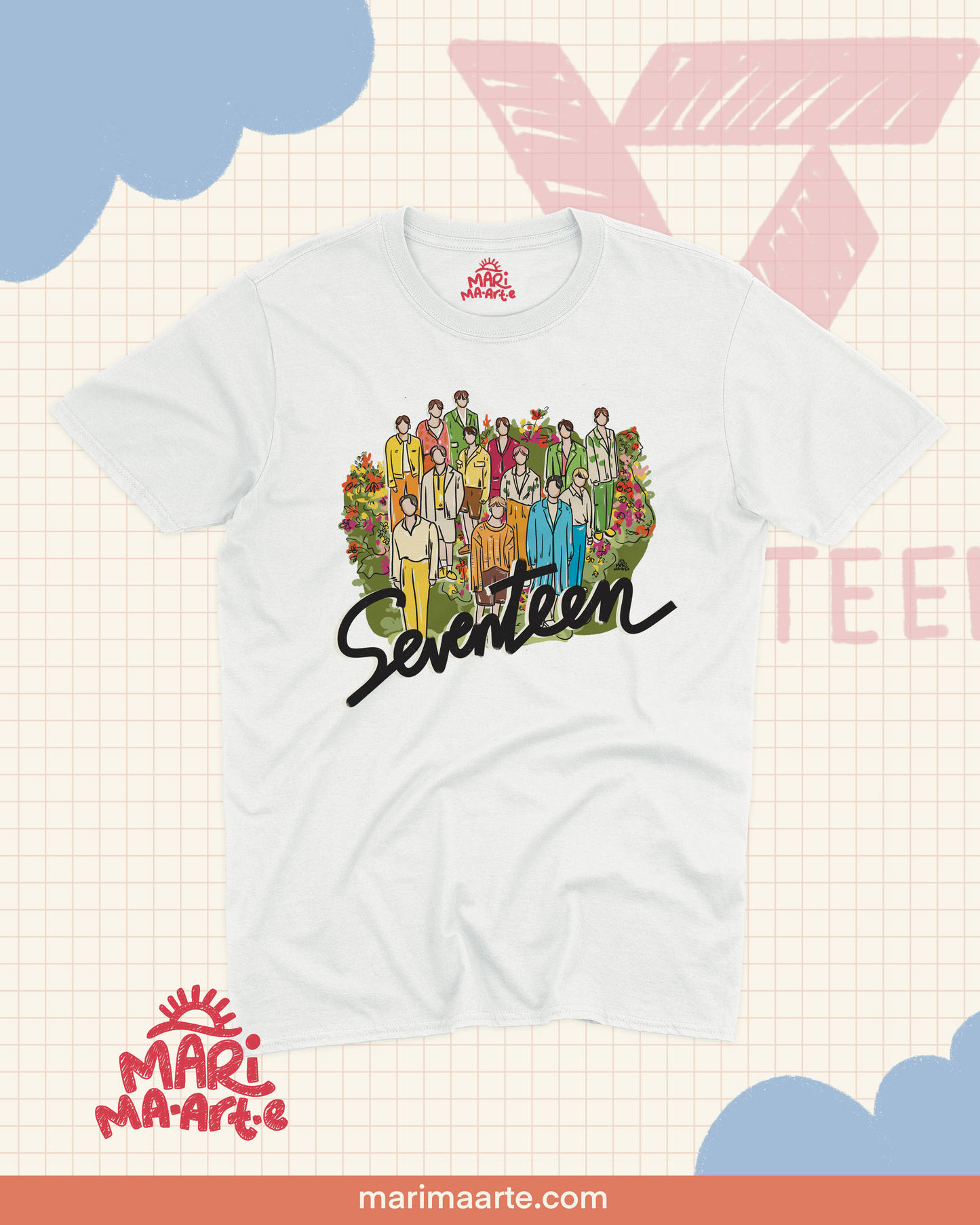 SEVENTEEN 4TH ALBUM COVER SHIRT